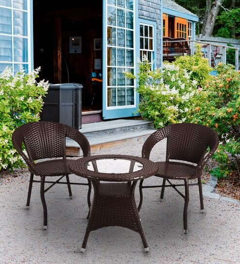 Patio table and online chairs