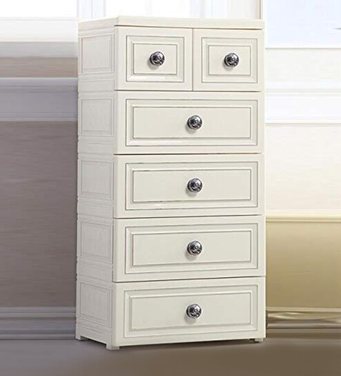 Buy Houzie Five Layer Chest Of Drawers 6 Drawers Without Lock In