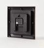 Fiber Wall Clock Copper Square Decorative Wall Clock