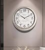 Fiber Wall Clock Numeric Big Baldauf Grey 30 Inch