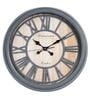 Fiber Wall Clock Poly Grey Big Baldauf 20 Inch