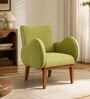 Fibo Arm Chair In Green Colour