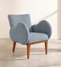 Fibo Arm Chair In Grey Colour