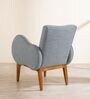Fibo Arm Chair In Grey Colour