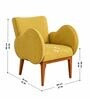 Fibo Arm Chair In Zest Lime Colour