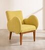 Fibo Arm Chair In Zest Lime Colour