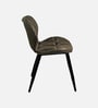 Fiction Velvet Dining Chair in Grey Colour Fiction Velvet Dining Chair in Grey Colour