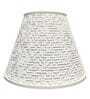 Beige Field Polymer Lamp Shade