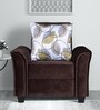 Fiesta 1 Seater Sofa in Brown Floral Colour