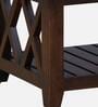 Lagos Z Sheesham Wood M Coffee Table In Scratch Resistant Provincial Teak Finish With Glass Top