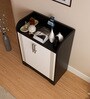 File Cabinet In Black Finish