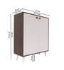 File Cabinet In Walnut Finish