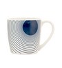 Blue Fine Ceramic Alton Hilton Blue Tea Cup Set Of 6
