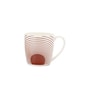 Red Fine Ceramic Alton Hilton Red Tea Cup Set Of 6