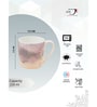 Purple Fine Ceramic Alton Lava Tea Cup Set Of 6