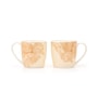 Beige Fine Ceramic Alton Vanilla Tea Cup Set Of 6