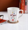 White Fine Ceramic Bingo Procelain Be Kind Milk Mug 1 Piece -430 ml