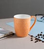 Orange Fine Ceramic Feast Kohinoor Orange Milk Mug 2 Piece