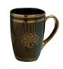 Black Fine Ceramic Orion Ebony Milk Mug 1 Piece -305 ml