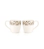 White Fine Ceramic Polo Aroma Tea Cup Set Of 6