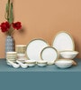 White Fine Ceramic Urmi Aroma Dinner Set