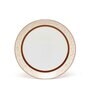Maroon Fine Ceramic Urmi Crysta Dinner Set