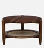 Finnmark Sheesham Wood Coffee Table In Scratch Resistant Provincial Teak Finish