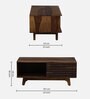 Finnmark Sheesham Wood Coffee Table In Scratch Resistant Provincial Teak Finish