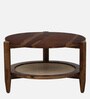 Finnmark Sheesham Wood Coffee Table In Scratch Resistant Provincial Teak Finish