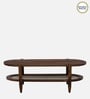 Finnmark Sheesham Wood Coffee Table In Scratch Resistant Provincial Teak Finish