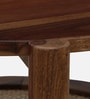 Finnmark Sheesham Wood Coffee Table In Scratch Resistant Provincial Teak Finish