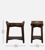 Finnmark Sheesham Wood End Table In Scratch Resistant Provincial Teak Finish