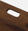 Finnmark Sheesham Wood End Table In Scratch Resistant Provincial Teak Finish
