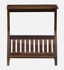 Finnmark Sheesham Wood End Table In Scratch Resistant Provincial Teak Finish