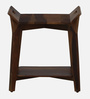 Finnmark Sheesham Wood End Table In Scratch Resistant Provincial Teak Finish