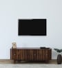 Finnmark Sheesham Wood Tv Console In Scratch Resistant Provincial Teak Finish For Tvs Up To 58"