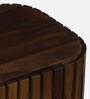 Finnmark Sheesham Wood Tv Console In Scratch Resistant Provincial Teak Finish For Tvs Up To 70"