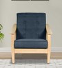 Fiona 1 Seater Sofa in Blue Colour