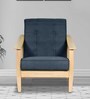 Fiona 1 Seater Sofa in Blue Colour