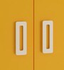 Fiona Kids 3 Door Wardrobe in Mango Yellow Finish