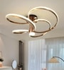 Fionna 90W | 80 Cm | Google & Alexa | Height Adjustable | 3 Light Mode | Modern LED Ceiling Chandelier for Living Room, Dining, Bedroom, Hall, Kitchen, Office,Luxury Decorative Lighting