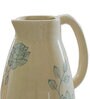 Fiore 800ml Cream & Blue Ceramic Water Jug