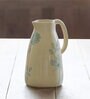 Fiore 800ml Cream & Blue Ceramic Water Jug