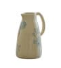 Fiore 800ml Cream & Blue Ceramic Water Jug