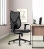 Fire Breathable Mesh Ergonomic Chair in Black Colour
