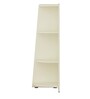 Fire Book Shelf in Frosty White Finish