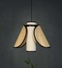 Firefly Worm Unique handmade Woven Hanging Pendant Light, Natural/Cane Pendant Light