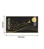 Fish Deer And Moon Glass Finish Horizontal Wall Art
