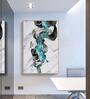 Fish Multicolour Synthetic Wood Wall Art