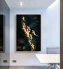 Fish Multicolour Engineered Wood Framed Canvas Wall Painting